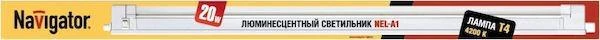 Фото Светильник навесной потолочный и настенный 94 504 NEL-A1-E120-T4-840/WH (ЛПБ 2004А1 20Вт); 4607136945043