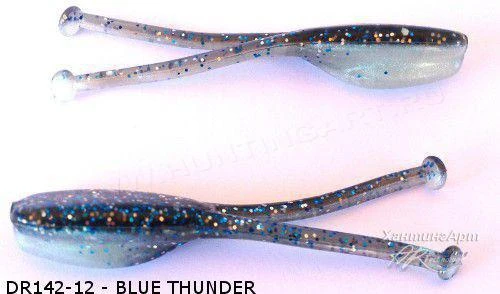 Фото Силиконовые приманки Bobby Garland Slab Dockt'R Расцветка DR142 Blue Thunder