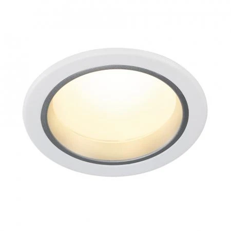 Фото LED DOWNLIGHT 14/3 светодиодный точечный светильник встраиваемый с 14 SMD LED 7Вт (8Вт), 3000K, 520lm, 100°, белый | 160421 SLV