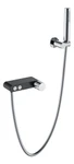 фото Boheme Stick 123-BCR Смеситель для ванны BLACK DIAMOND CHROME