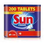 фото Средство для мытья посуды в посудомоечных машинах SUN Professional tablets, 200 шт., таблетки