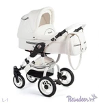 фото Коляска 2в1 Reindeer City Prestige "Lily" set 2 цвет L-1 Белая