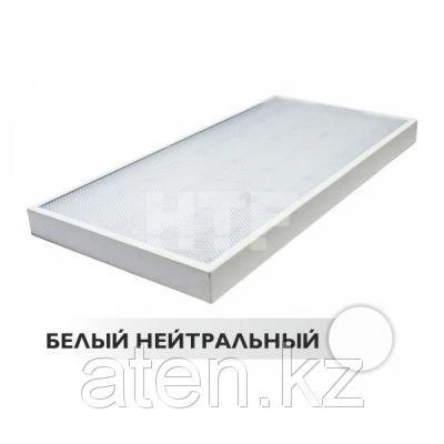 Фото Светодиодный светильник HTF-005 595х295х30 с аварийным блоком питания 16W 220V IP40 GL (NW)