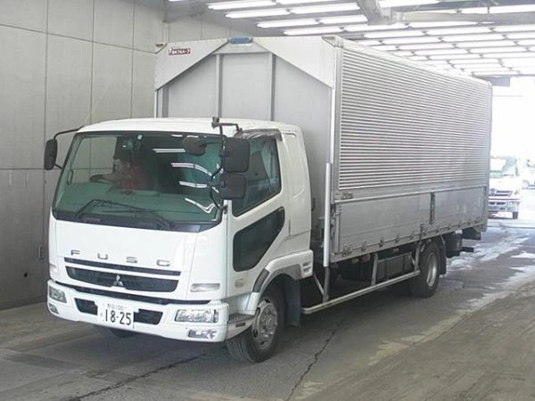 Фото Грузовик фургон бабочка MITSUBISHI FUSO гв 2008 гидроборт груз 6,9 тн объем 34,84 куб м