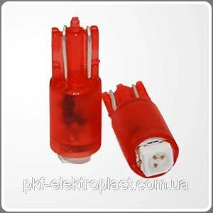 Фото Автосветодиод T5-WG-1SMD(3528)-12V