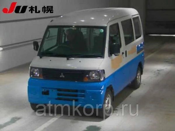 Фото Фургон грузовой микроавтобус MITSUBISHI MINICAB VAN гв 2010 полный привод 4 wd груз 350 кг пробег 92 т.км