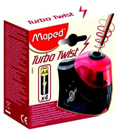 Фото Точилка электрическая TURBO TWIST 1 отверстие плюс 2 лезвия Б/Б MAPED