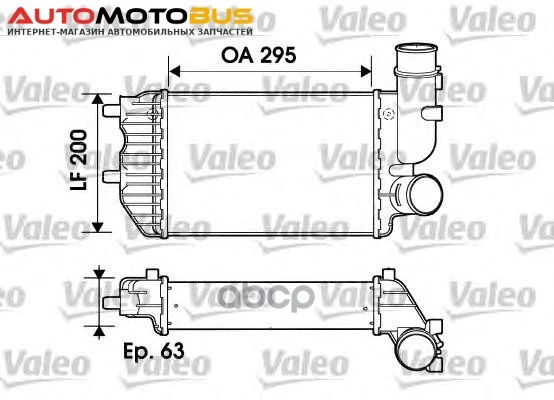 Фото Интеркулер Valeo 817632