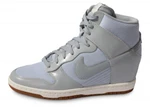 фото Womens Nike Dunk Sky Hi Essential Light Grey - Silver - Gum Womens 8.5