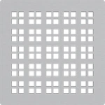 фото Решетка для сливных трапов AlcaPlast MPV015 102?102 мм, нержавеющая сталь