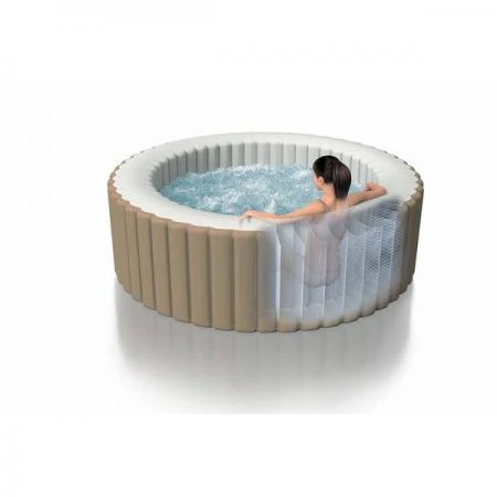 Фото Надувной бассейн джакузи Intex 28408 PureSpa Bubble Massage (216х71см)