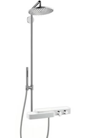 Фото Hansgrohe Axor Bouroullec Showerpipe 19670400 Душевая система (хром/белый)