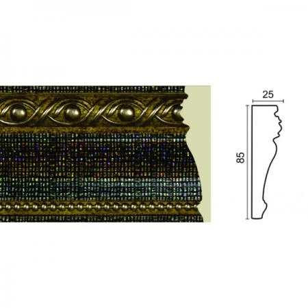 Фото Молдинг Цветная лепнина52-34