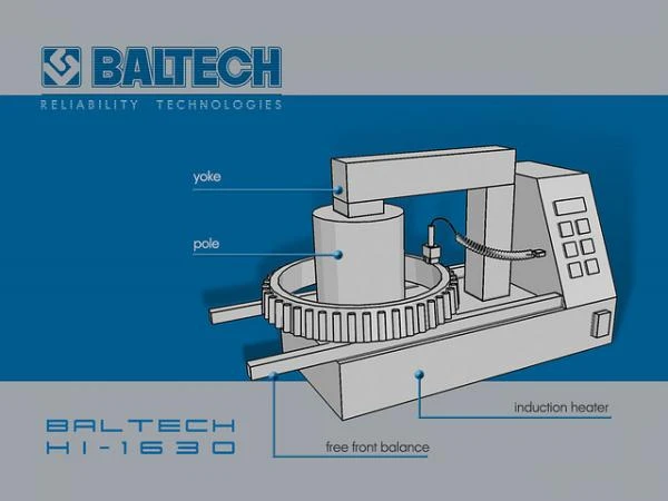 Фото BALTECH HI-1633 - нагреватель индукционный с тремя трансформаторными сердечниками