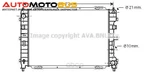 фото Радиатор охлаждения двигателя Ava FD2375