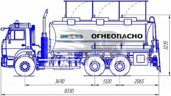 Фото АЦ НЕФАЗ 66052-2310-L4