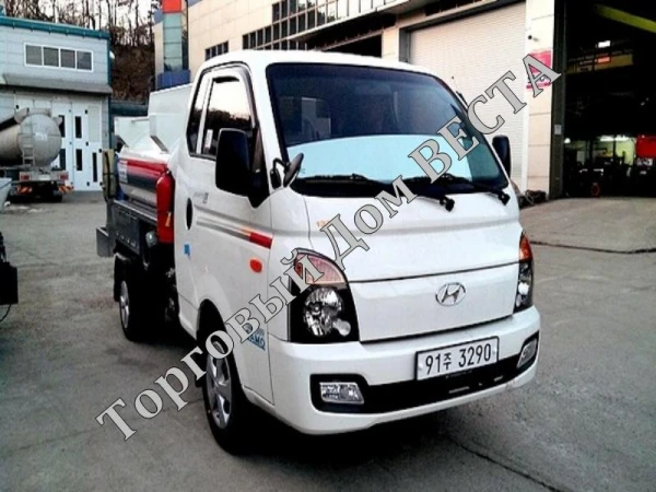 Фото Топливозаправщик 1750L на базе грузовика Hyundai Porter 2wd 2014 года