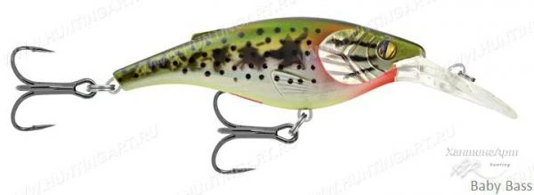 Фото Воблер Matzuo Kinchou Shad 10,6 гр (7.6 cm) Расцветка BBASS Baby Bass