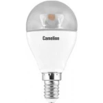 фото Светодиодная лампа 7.5вт 220в camelion led7.5-g45-cl/830/e14 11951