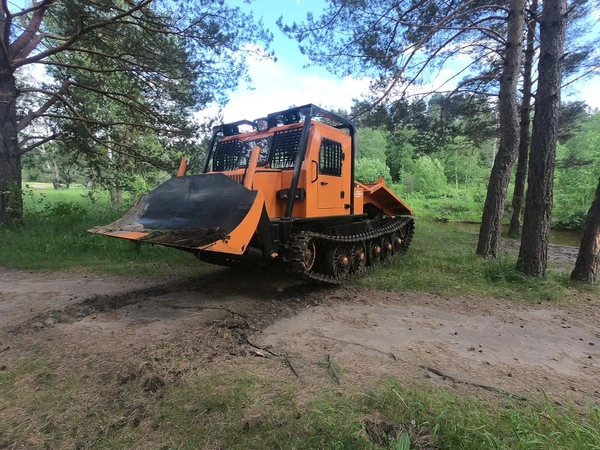 Фото ТТ-4 (МГ-4)Трелевщик с бульдозерной навеской производство