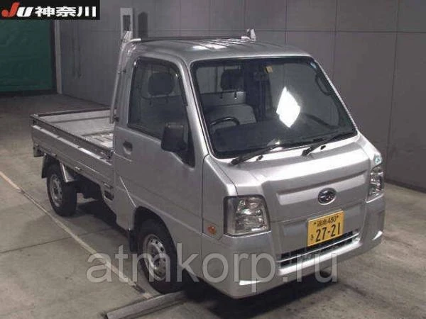 Фото Микрогрузовик SUBARU SAMBAR Truck кузов TT2 бортовой модификация JA гв 2010 4 wd пробег 31 т.км серебристый