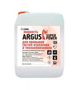 Фото Жидкость Argus Super Power 5 кг для промывки систем отопления и теплообменников