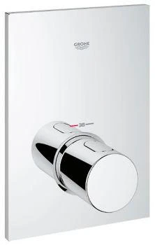 Фото Комплект верхней монтажной части для встроенного термостат 27619 000 GROHE Grohtherm F, хром | интернет-магазин сантехники Santehmag.ru