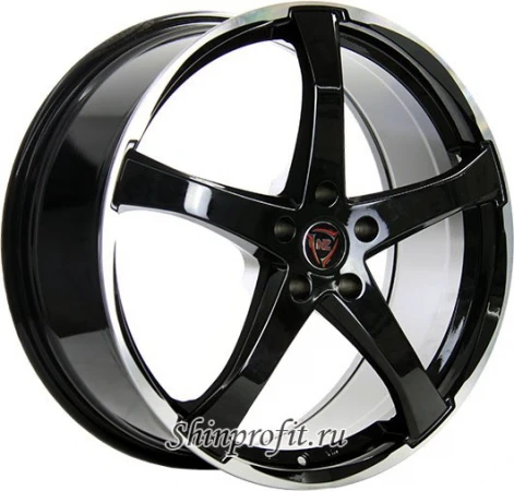 Фото NZ Wheels F-51 10x20/5x120 D74.1 ET40 BKPL