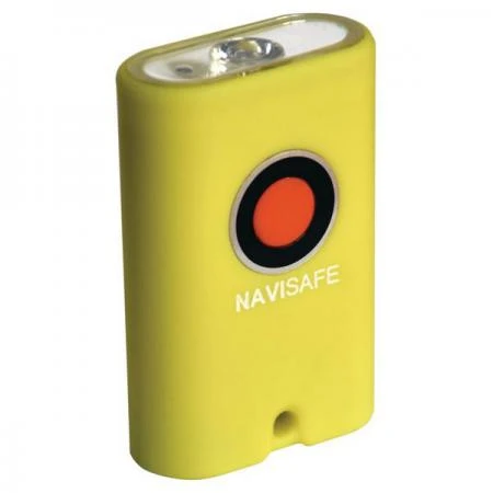 Фото Navisafe Карманный фонарик жёлтый Navisafe Navi Light Mini Yellow/404 7090017580544 59 x 39 x 18 мм водонепроницаемый до 100 м глубины