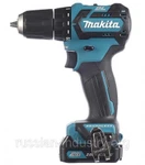 фото Дрель-шуруповерт аккумуляторная Makita DF332DWAE 10.8 В 2.0 Ач 35 Нм Li-ion