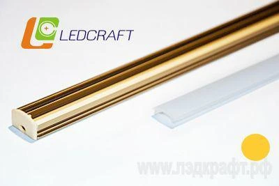 Фото Профиль универсальный Ledcraft LC-P2-1PB золото