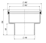 Фото №2 Переходник 160-110 ТП-82.160/110