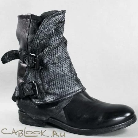 Фото AirStep A.S.98 ботинки чопперы женские 735322 nero