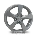 фото Replica 597 Mazda 7x17/5x114.3 D67.1 ET50 Silver