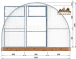 фото Теплица "Насон-Дачная"