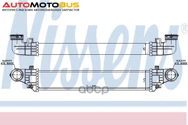 Фото Интеркулер Nissens 96785