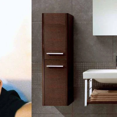 Фото Berloni Bagno Squared SQ CB03 Шкаф-пенал для ванной комнаты