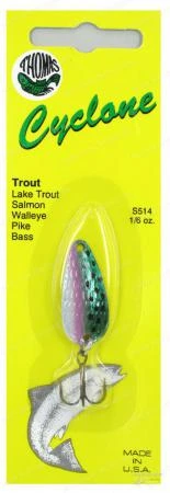 Фото Блесна Thomas Cyclone (1/6 oz) Расцветка... RT (RAINBOW TROUT)