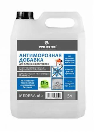 Фото Medera 160 Anti-Frost -15 Антиморозная добавка для бетонов и растворов