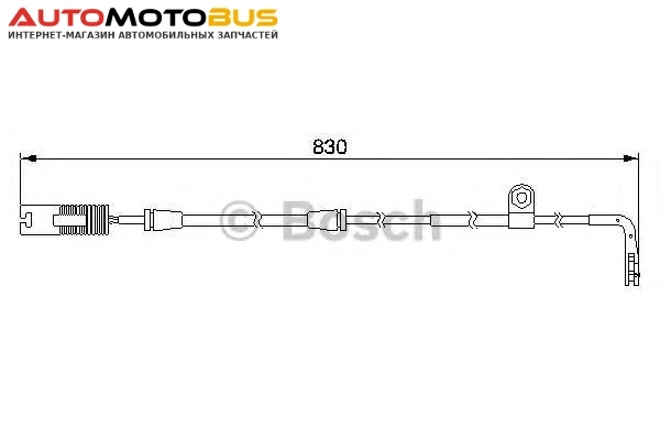 Фото Датчик износа Bosch 1987474958