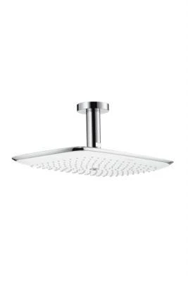 Фото Hansgrohe PuraVida 27390400 Верхний душ (хром/белый) | интернет-магазин сантехники Santehmag.ru