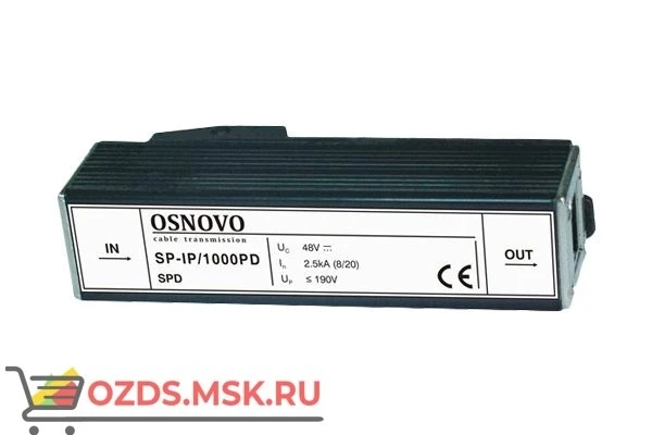 Фото Osnovo SP-IP/1000PD Устройство грозозащиты