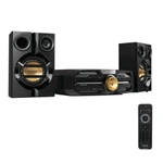 фото Музыкальный центр PHILIPS FXD18/51, DVD, DivX, VCD, MP3-CD, CD (RW), выходная мощность 300 Вт, USB, Bluetooth, NFC, черный