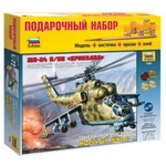 фото Модель для склеивания НАБОР ВЕРТОЛЕТ "Ударный советский Ми-24В/ВП "Крокодил"