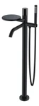 фото Boheme Stick 129-BB Смеситель напольный BLACK DIAMOND BLACK