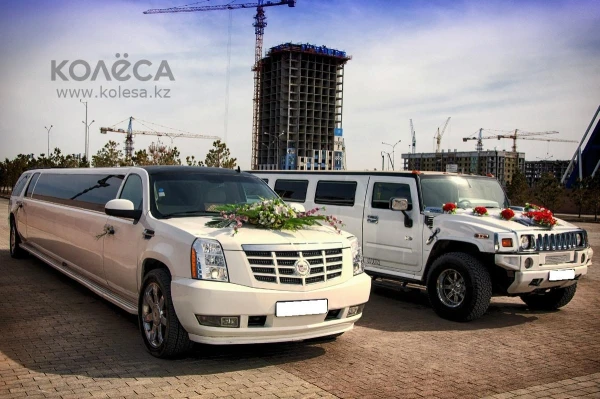 Фото Лимузин Cadillac Escalade в Астане.