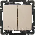 фото LEGRAND 774198 Переключатель на 2 направления 2-х клавишный