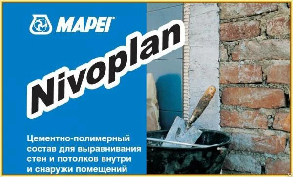 Фото Состав для бетонных поверхностей NIVOPLAN PLUS Серый 25кг