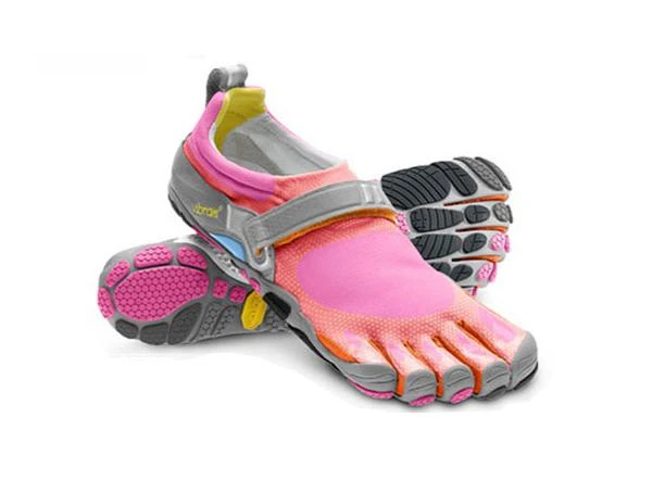 Фото VIBRAM Мокасины FIVEFINGERS BIKILA W (38, 3424/синий/желтый, , ,)