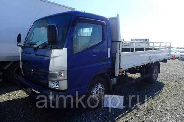 Фото Грузовик бортовой MITSUBISHI CANTER кузов FEB90 год выпуска 2012 грузоподъемность 2,45 тонны пробег 298 тыс км